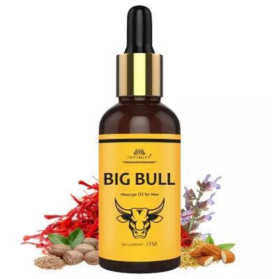 Intimify Big Bull Massage Oil For Man (15ml) - Walgrow.com