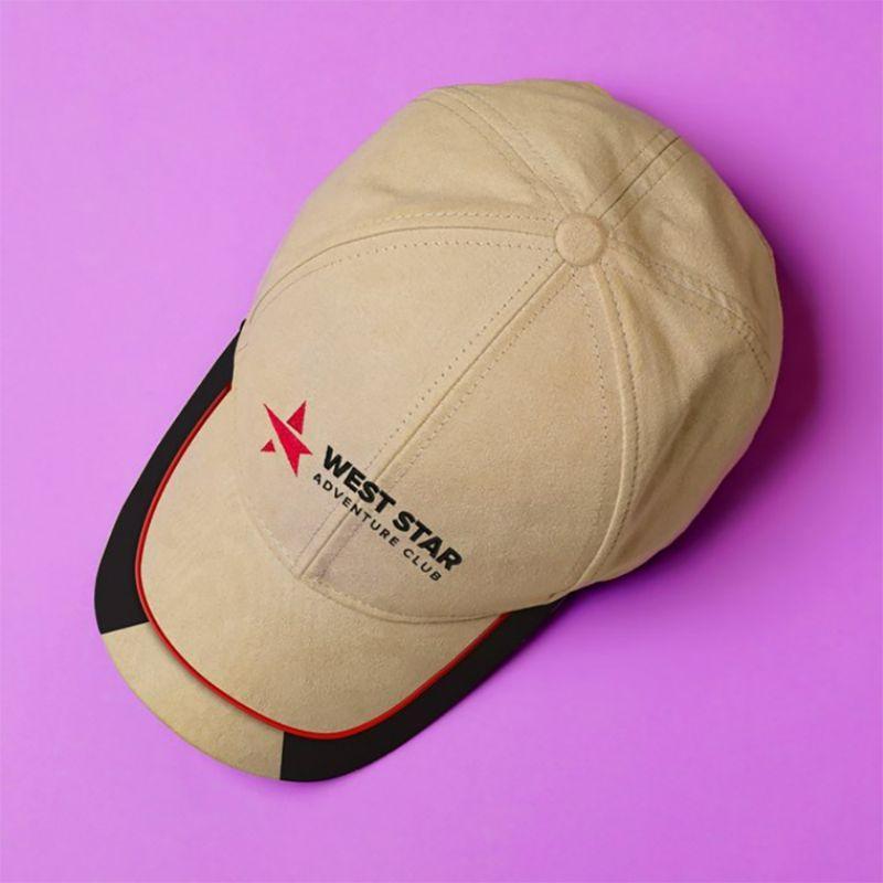 Zindwear 100% Cotton Professional Personalised Custom Embroidered Cap/Hat for Corporate Events and Employee Uniforms (One Size) - Walgrow.com