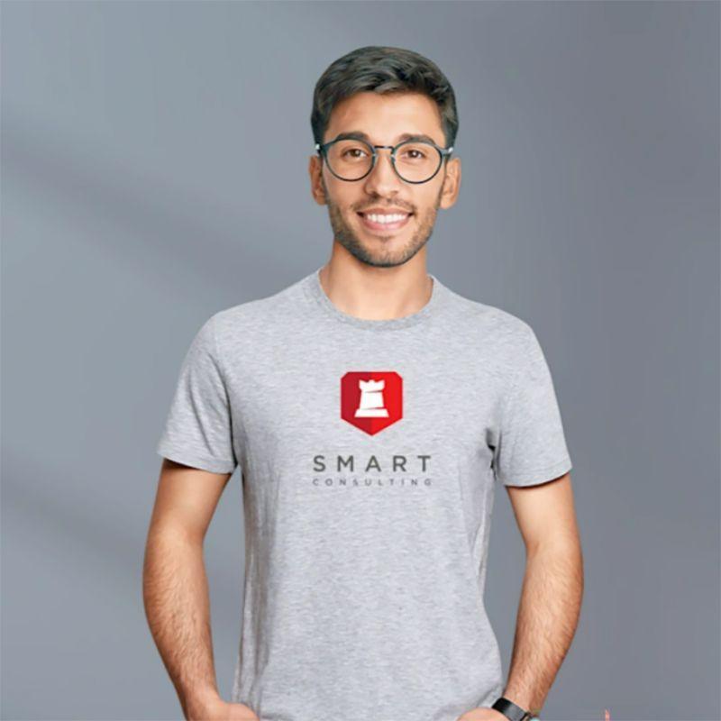 Zindwear Add Your Own Text and Design Custom Personalized Men's Cotton T-shirts - Walgrow.com