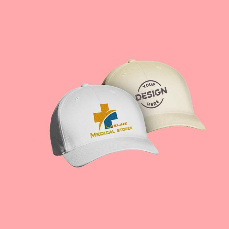 Zindwear Professional Impression with Custom Personalised Embroidered Cap/Hat for Corporate Events and Employee Uniforms (One Size) - Walgrow.com