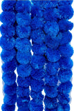 Blue Artificial Marigold Garlands Flower For Home, Office & Festive Event Decoration - Walgrow.com