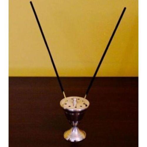 Brass Dholak Style Religious 11 Hole Agarbatti/Incense Holder/Stand Durable For Puja Rooms (Golden) - Walgrow.com