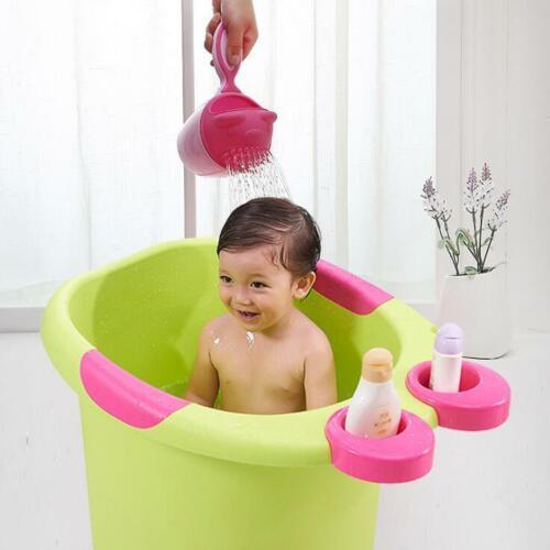 Child Safety Multifunctional Baby Bath Shampoo Rinse Shower Cup For Washing Baby (Pink ,Pack of 1) - Walgrow.com