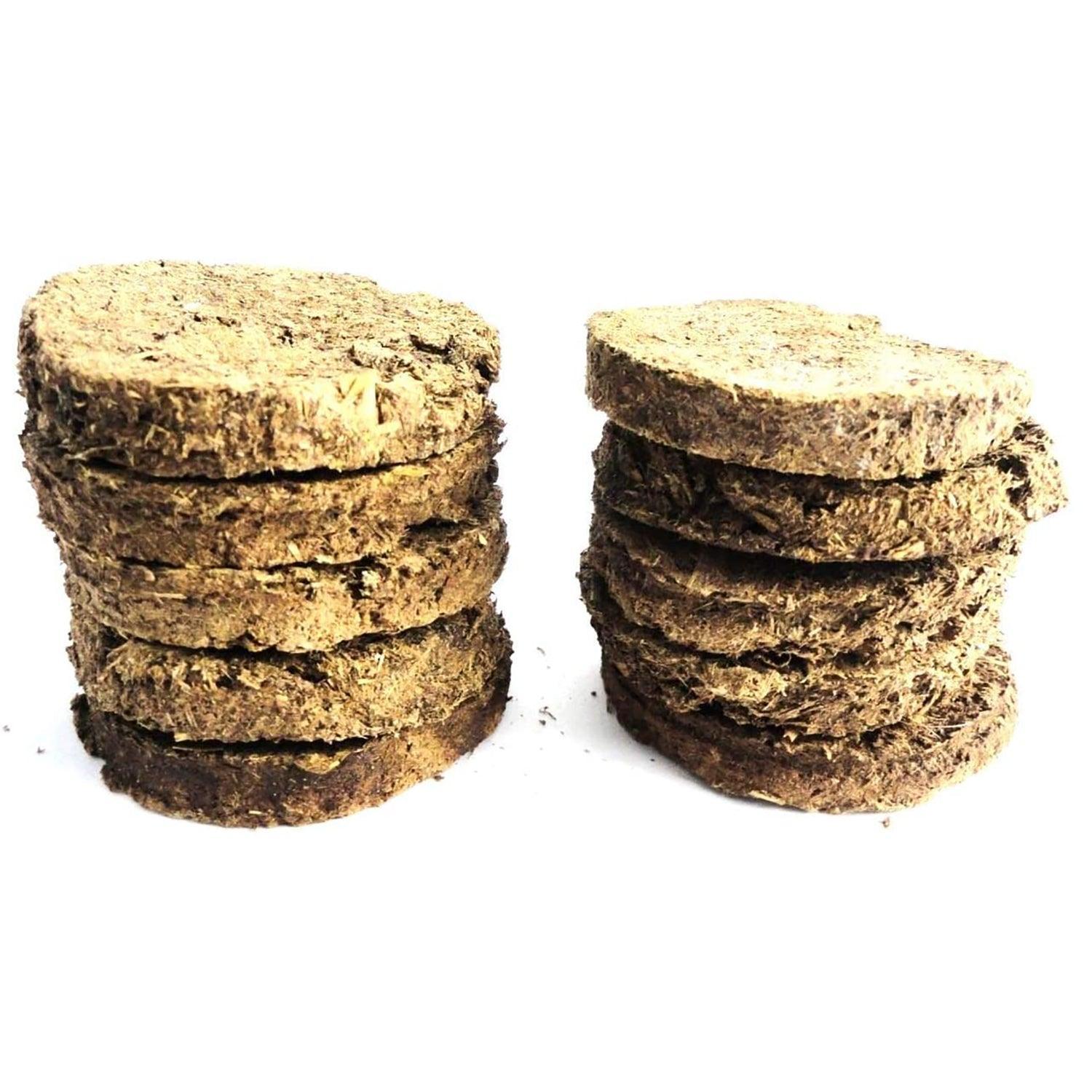 Buy Cow Dung Cowdung Cake Gobar Upla Chana Kanda Desi Indian Cow Dung  Excellent Manure Natural Fertilizer Enriches Soil Pack of Two Online in  India - Etsy