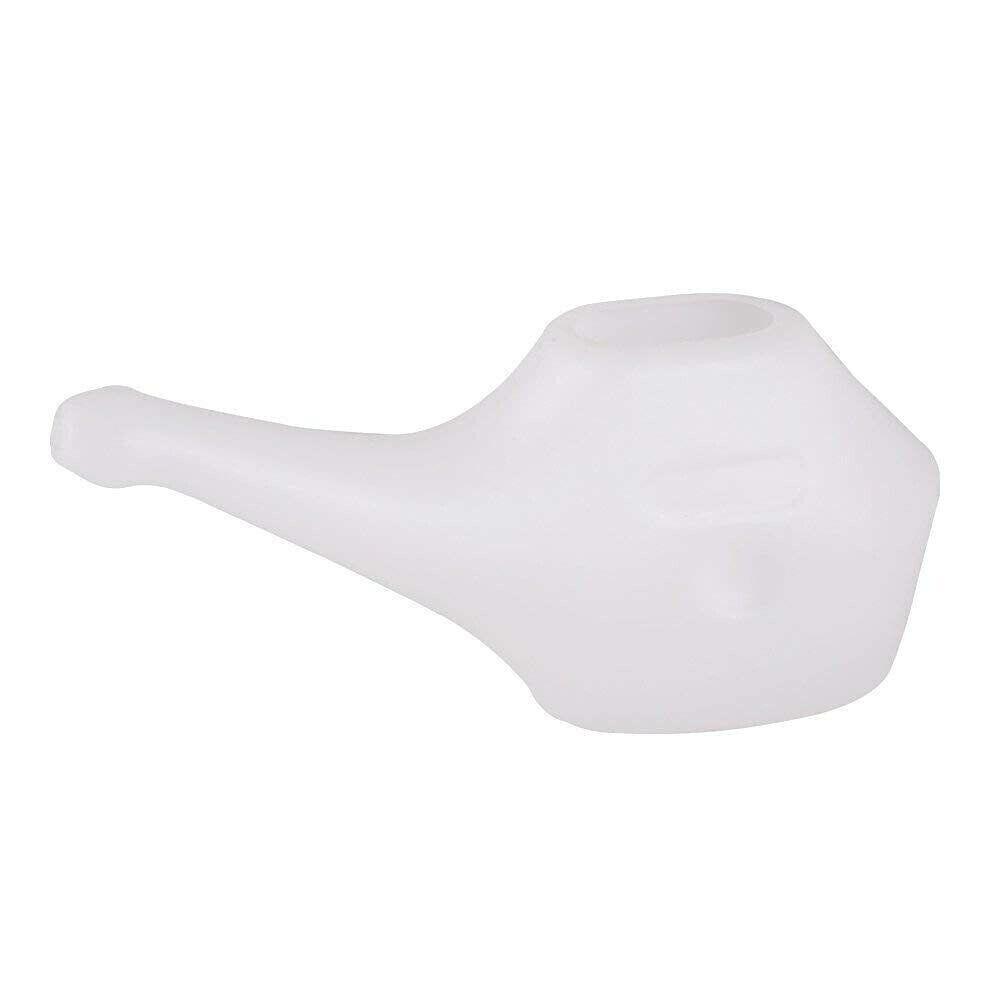 Durable Unbreakable Plastic Jal Neti Pot For Clears Sinus Congestion (Pack Of 2) - Walgrow.com