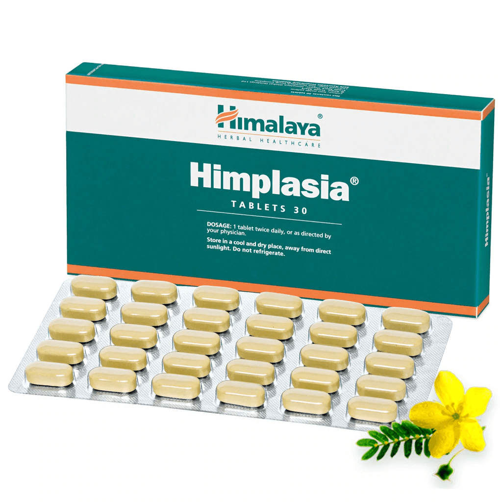 Himalaya Himplasia Tablet Helps Maintain a Healthy Prostate and Effective Reproductive Function (30 Pills) - Walgrow.com