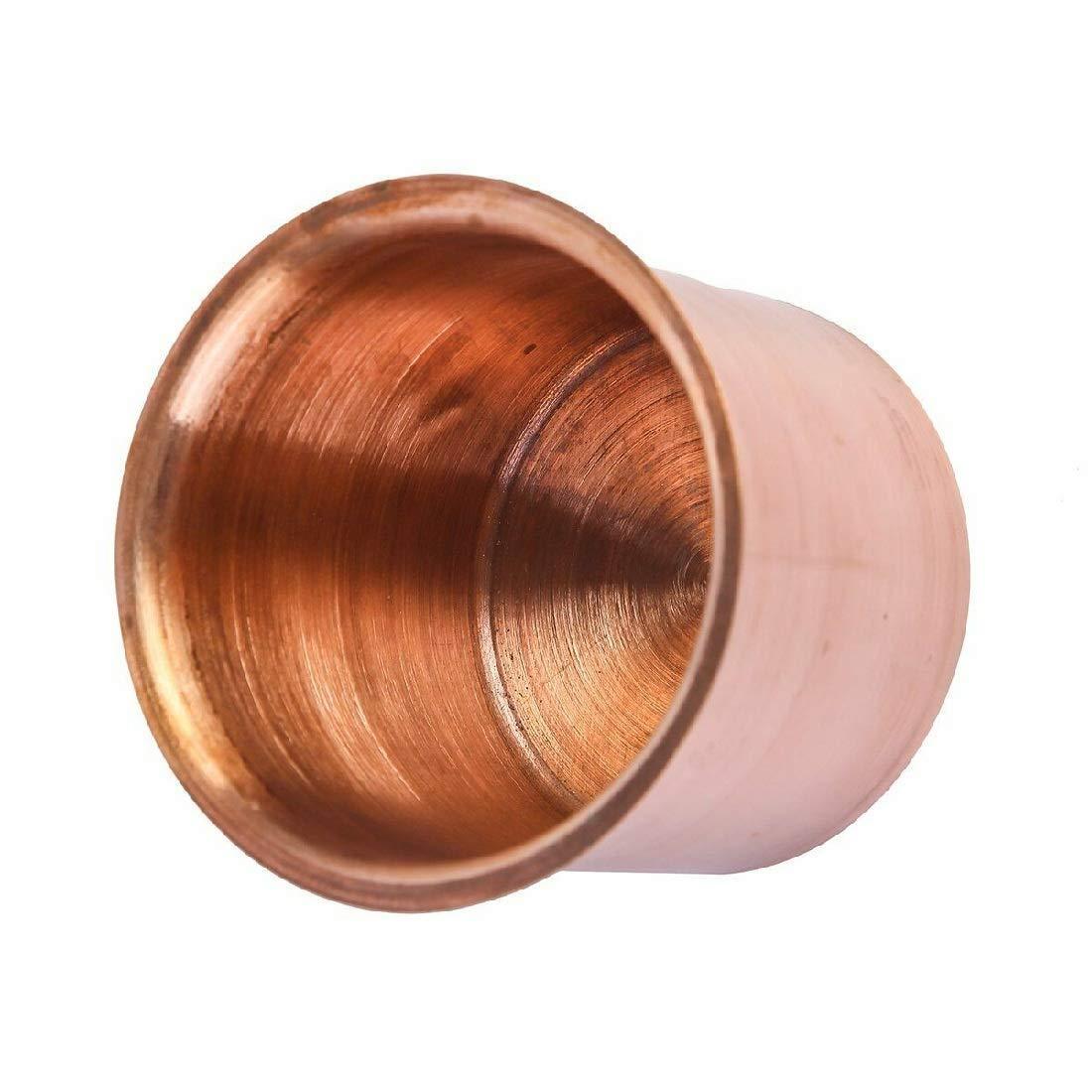 Indian Stainless Steel Mirror Finish Homa/Hawan Kund with Copper Panchapatra Set - Walgrow.com