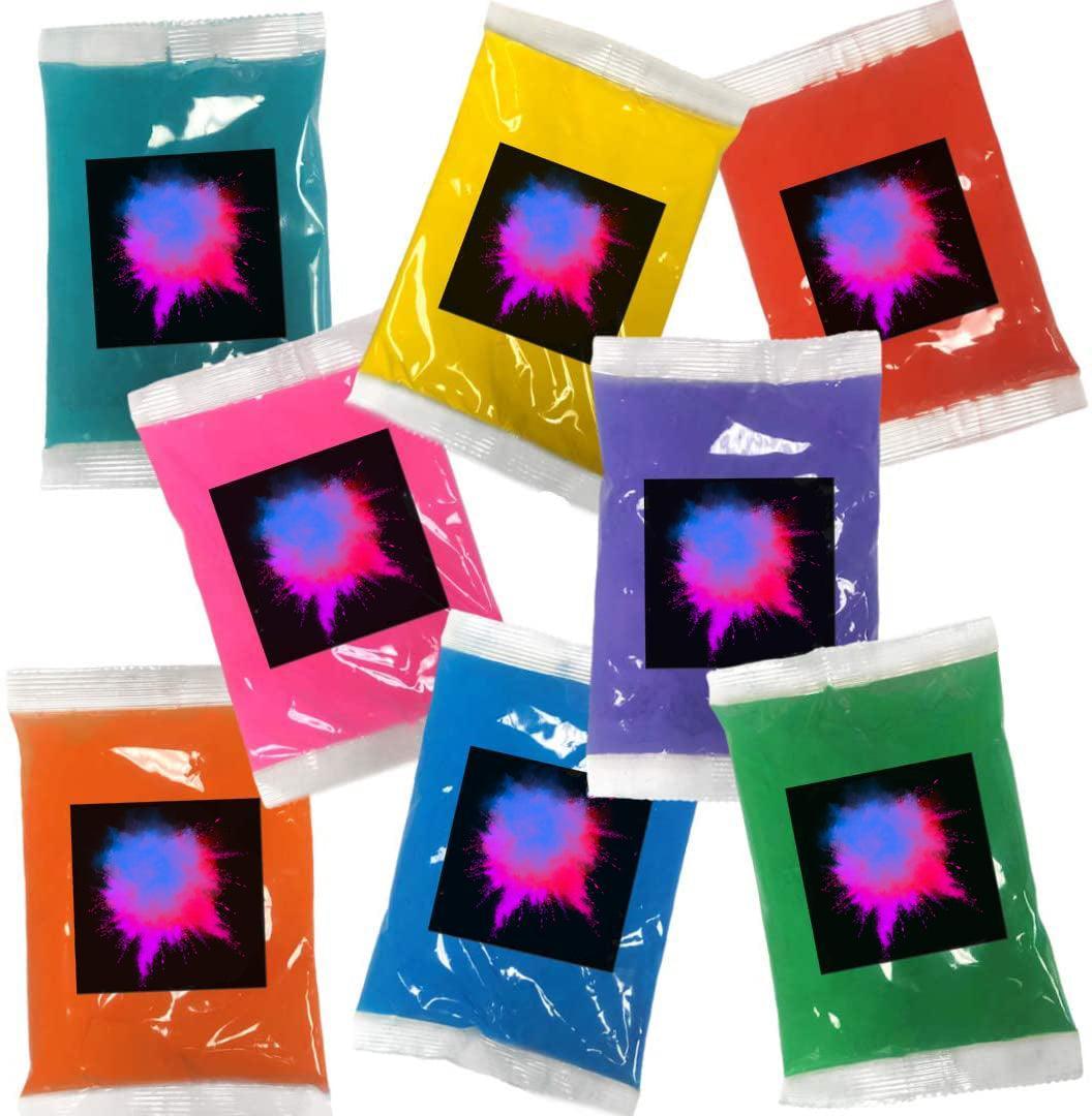 Individual Assorted Holi Festivals Color/Gulal or Abir Powder Packets (75g Each) - Walgrow.com