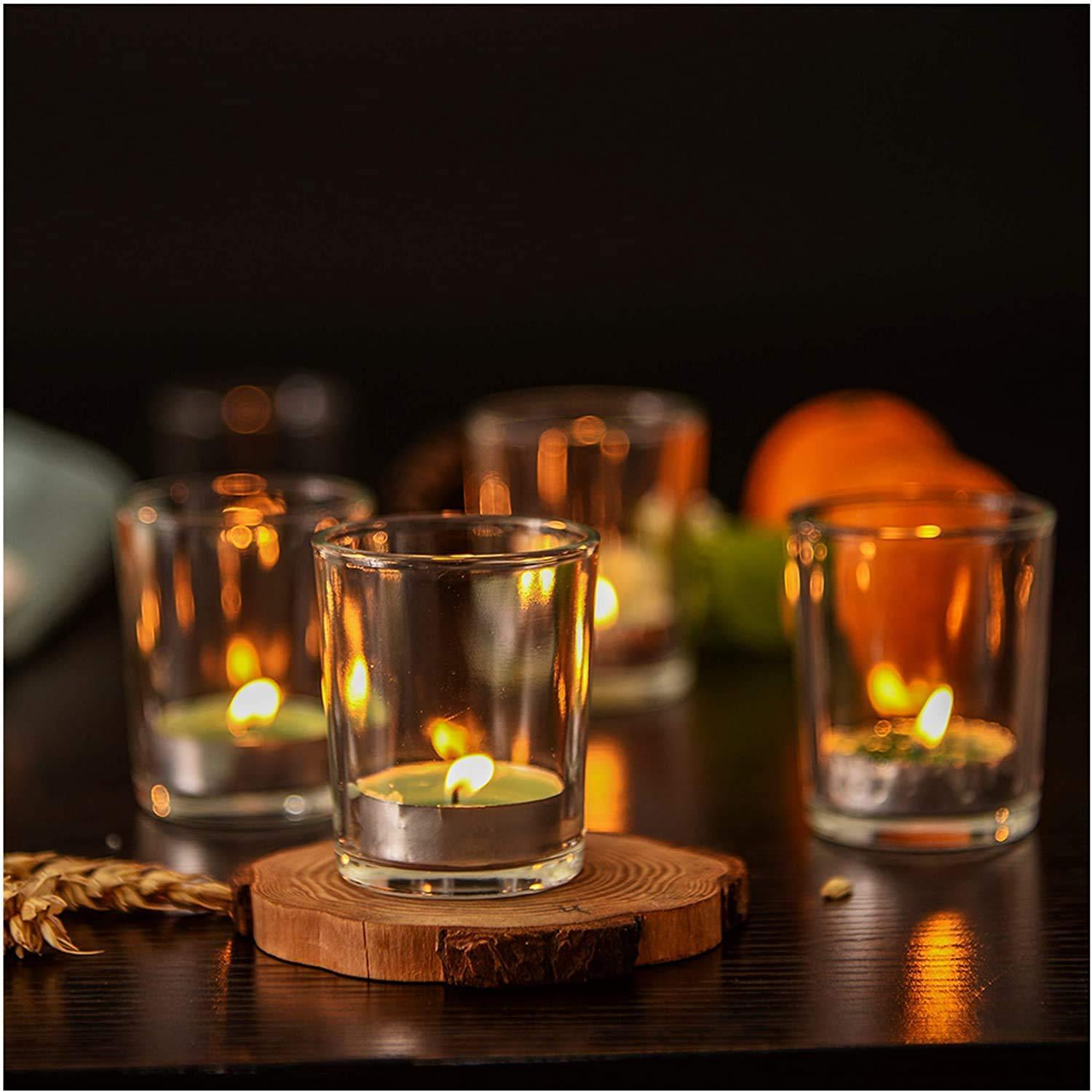 Mercury Votive Tealight Candle Holders For Home Décor, Christmas & More - Walgrow.com