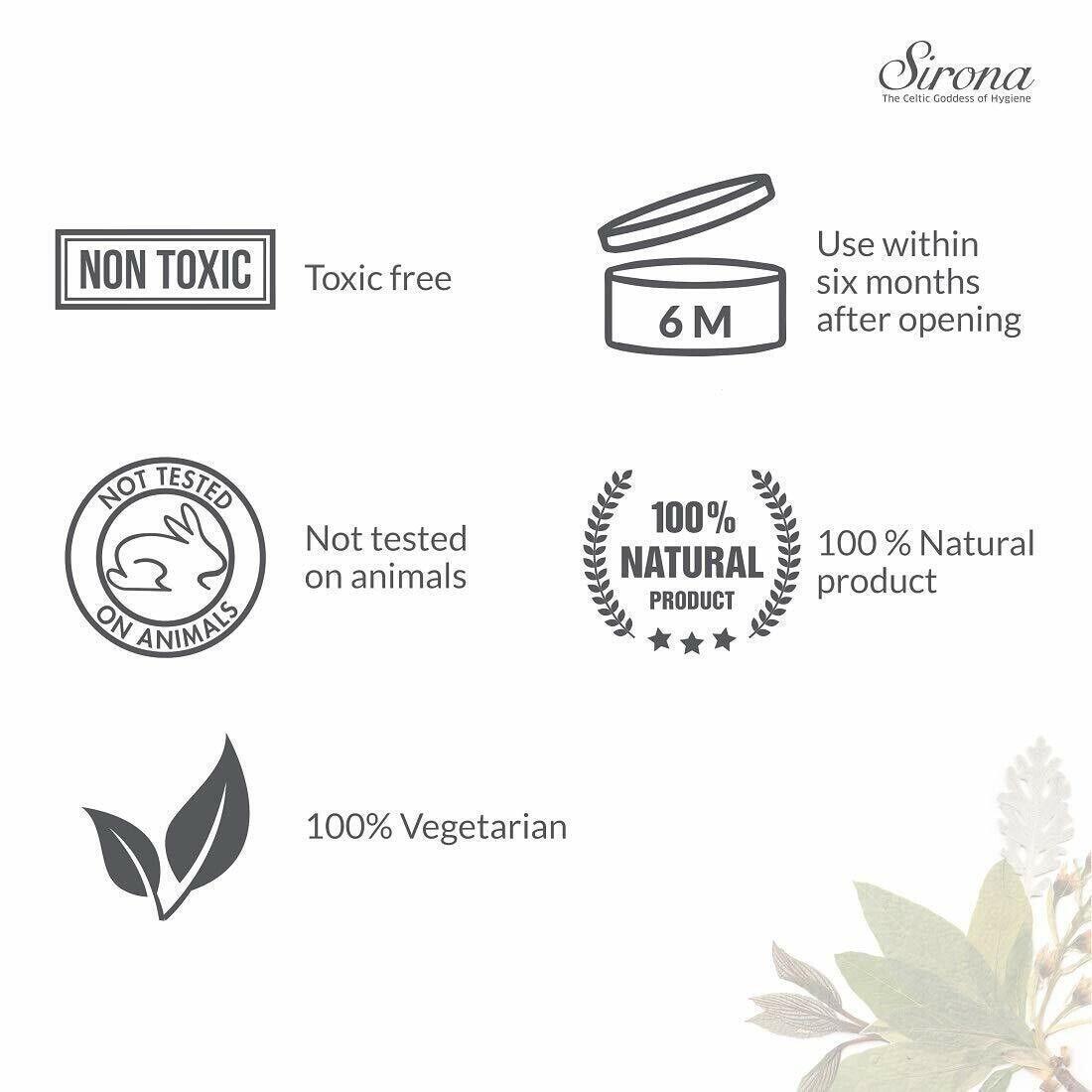 Natural Rashe Cream For Chafing Due To Sanitary Pads, Waxing and Gymming (25g) - Walgrow.com