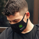 Personalised Double Layered Custom Comfort and Easy Breathing Unisex Face Masks (Free Size, Black) - Walgrow.com