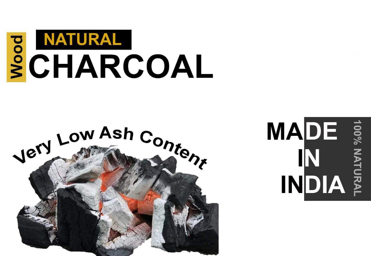 Pure Natural Indian Wood Charcoal Designed For Barbecue, Grilling and Smoking - Walgrow.com