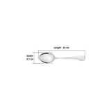 Stainless Steel Assorted Design Dinnerware Table Spoon (16 Cm, Silver) - Walgrow.com