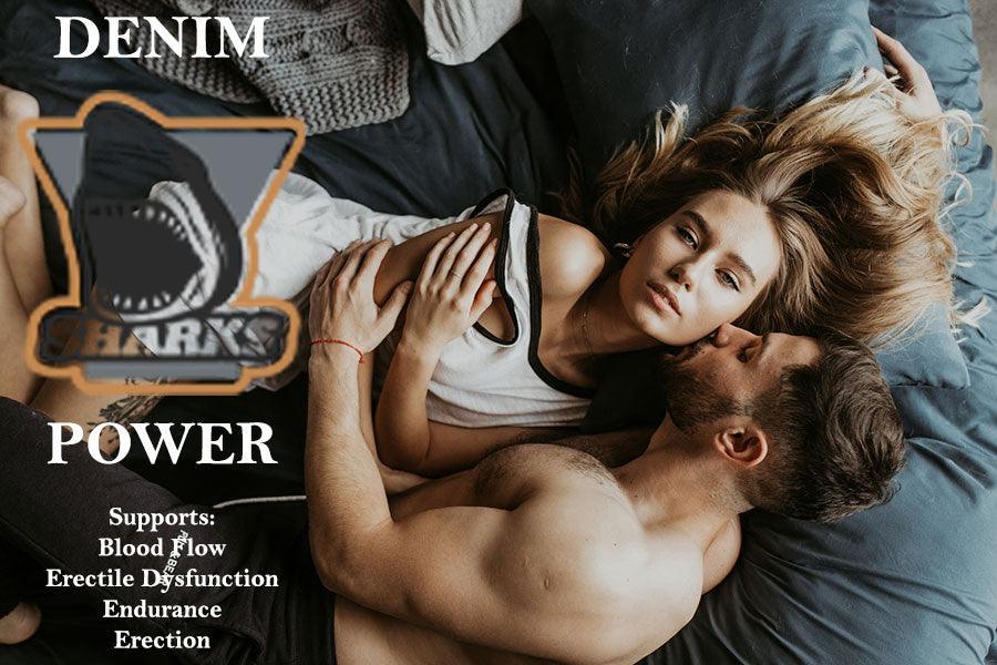 Denim Sharks Power Men's/Male Powerful Advance Level Sex Drive Enhancer Supplement (50mg, Tablets) - Walgrow.com