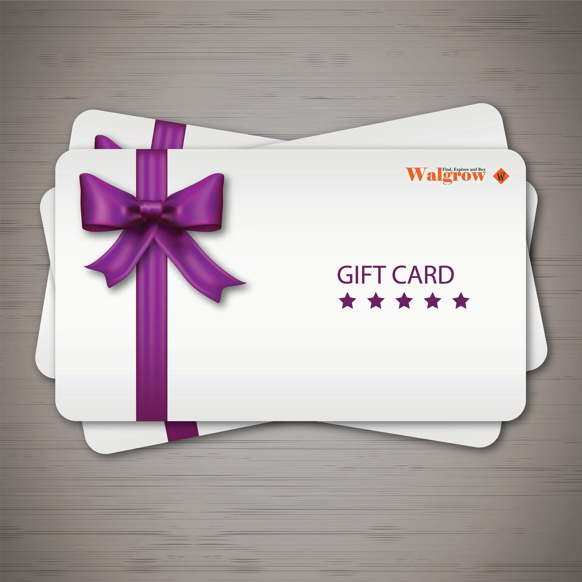 Walgrow Digital Shopping Gift Card - Walgrow.com