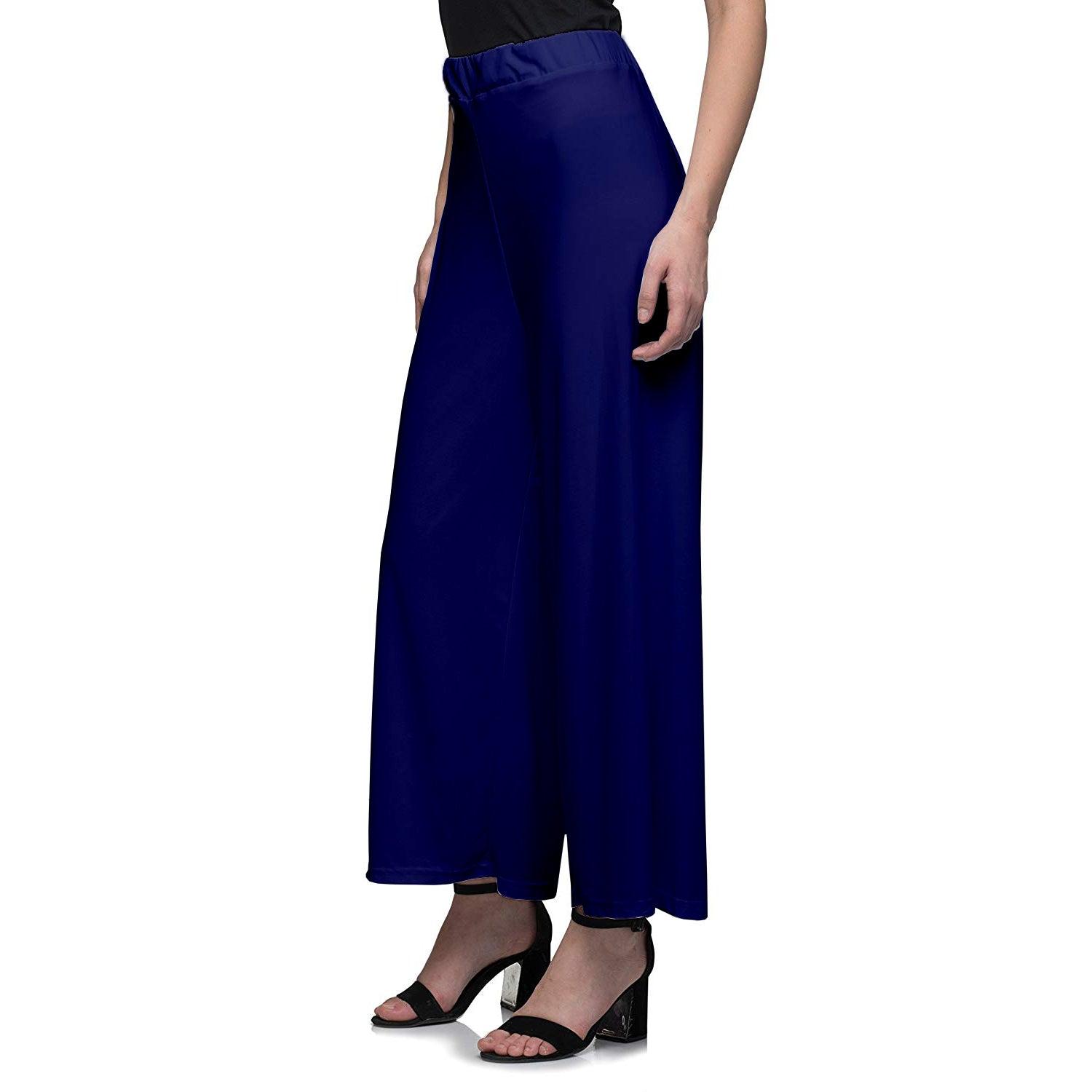 Women's Fashion Crop Top Solid Color Wide-leg Pants Two-piece Set Short  Sleeves | eBay