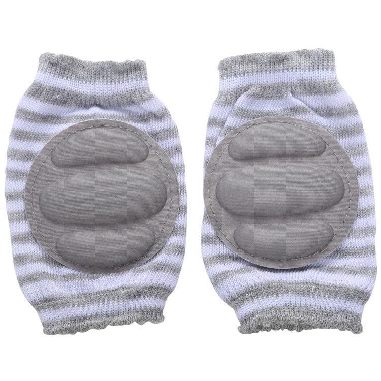 Zindwear Cotton Color Line Anti Slip Baby Crawling Knee Pads For Toddler Protector (Knee Safety , Multicolor) - Walgrow.com