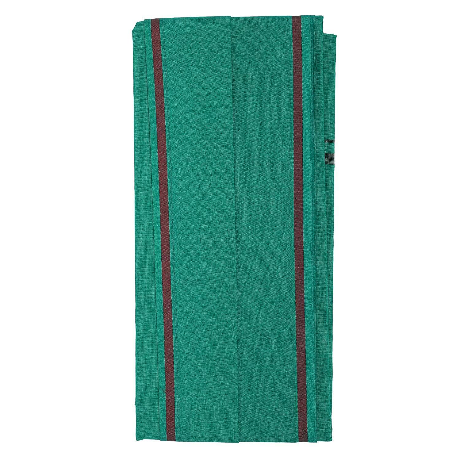 Zindwear Multipurpose Cotton Ultra Soft Light Weight & Quick Dry Teal Color Gamchha - Walgrow.com